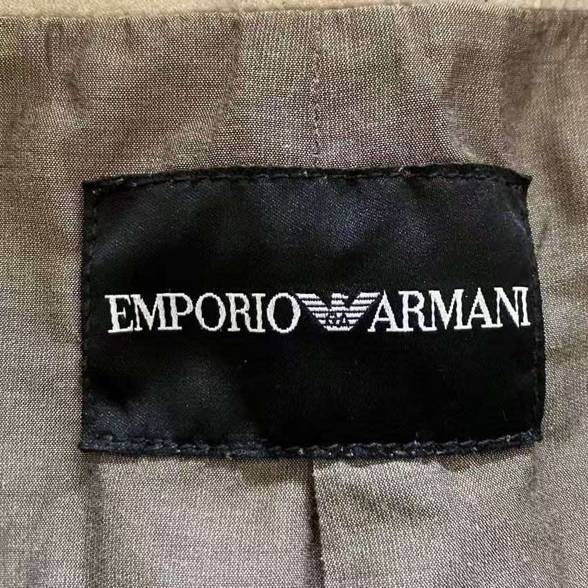 EMPORIO ARMANI 06SS Leather Jacket