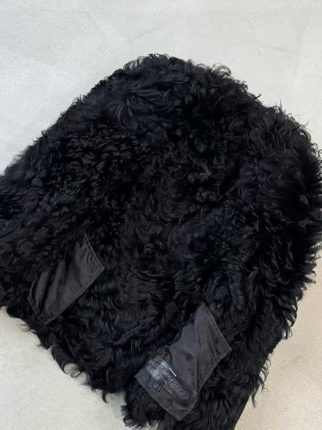 Chrome Hearts Dagger Mouton Shearling Jacket