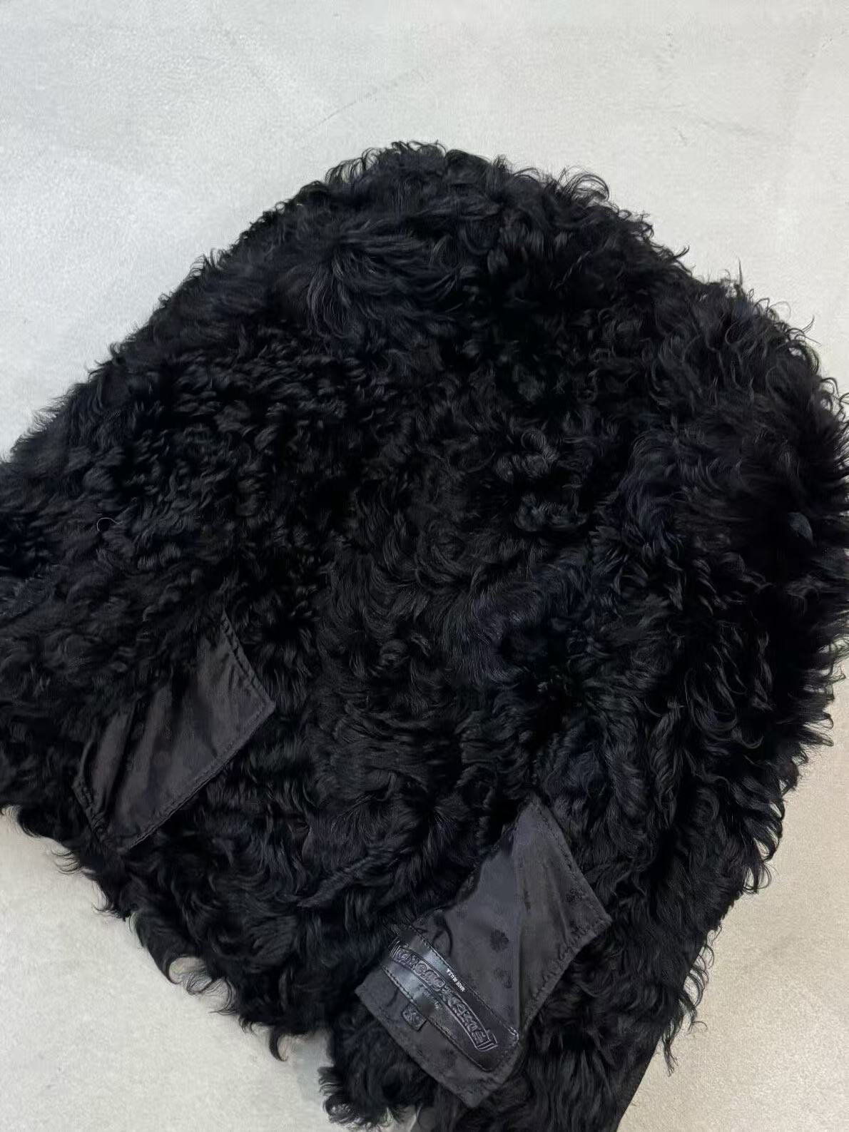 Chrome Hearts Dagger Mouton Shearling Jacket