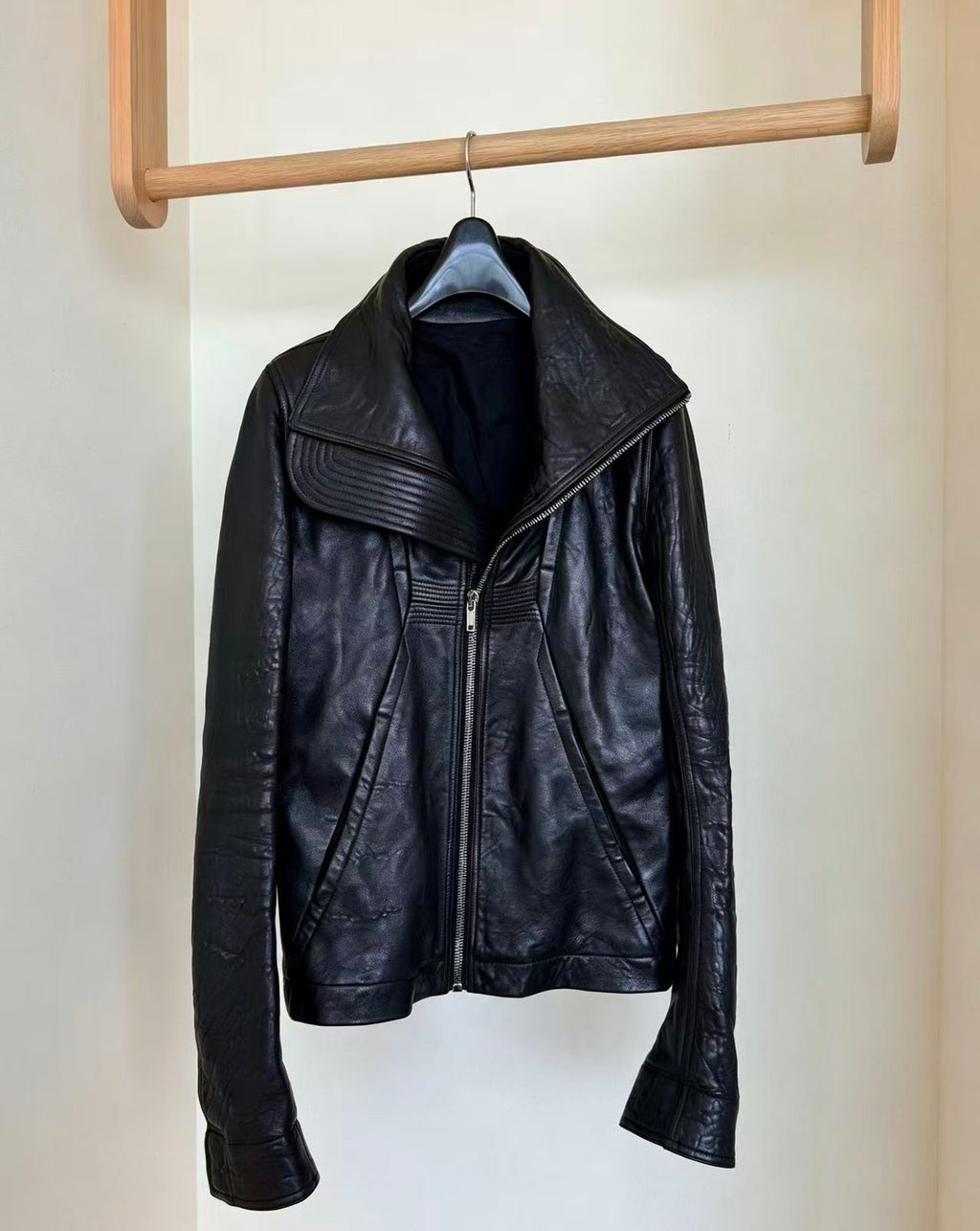 Rick Owens 17FW Geo Leather Jacket