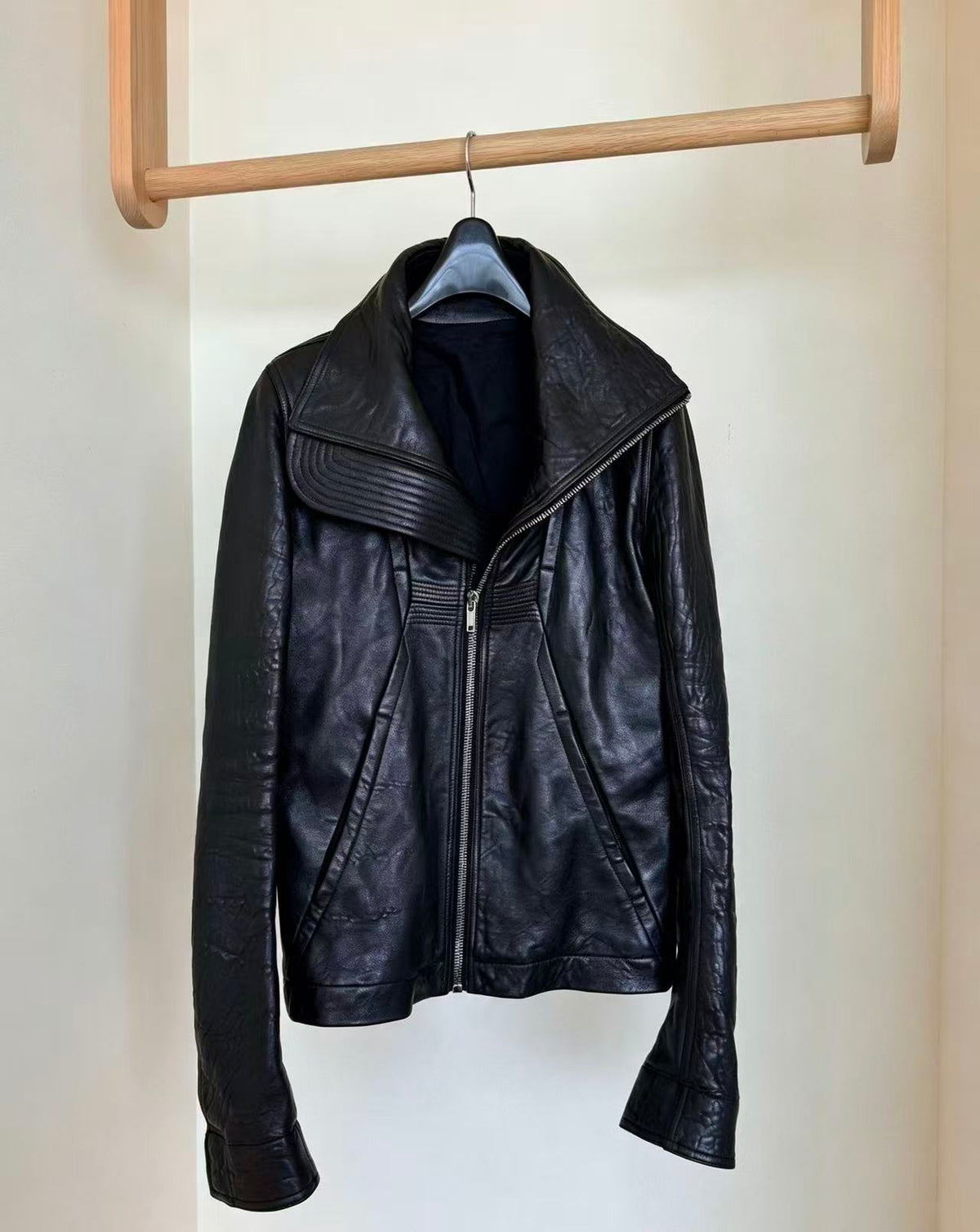 Rick Owens 17FW Geo Leather Jacket