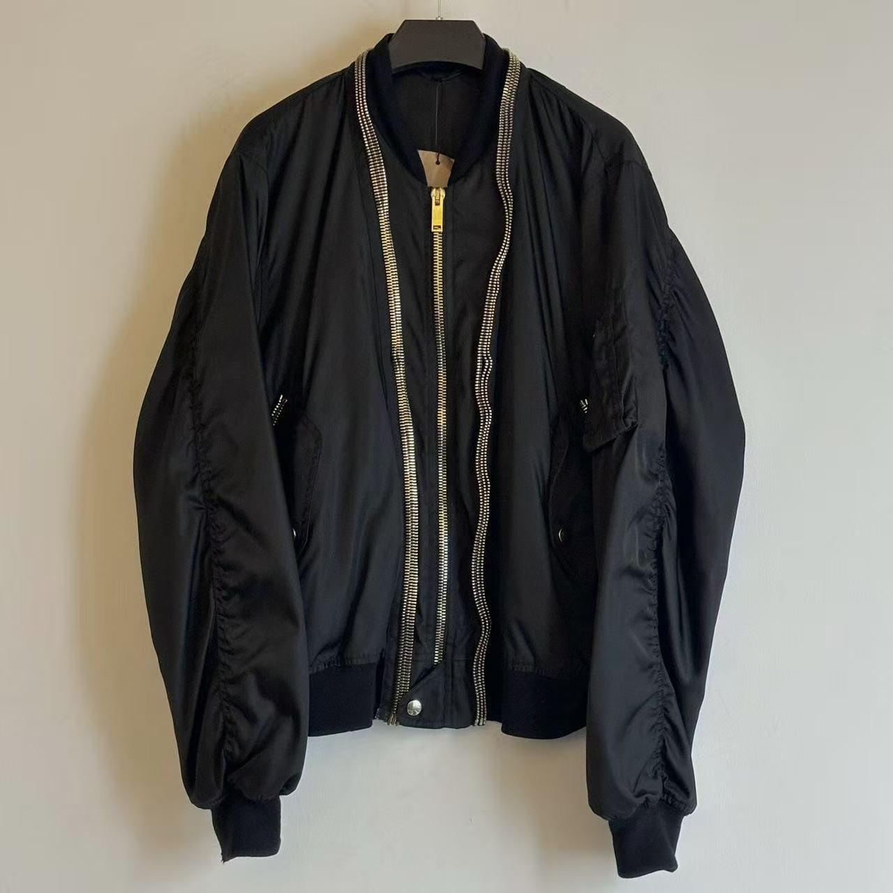 Alexander McQueen 14FW Multi‑Zip Bomber Jacket