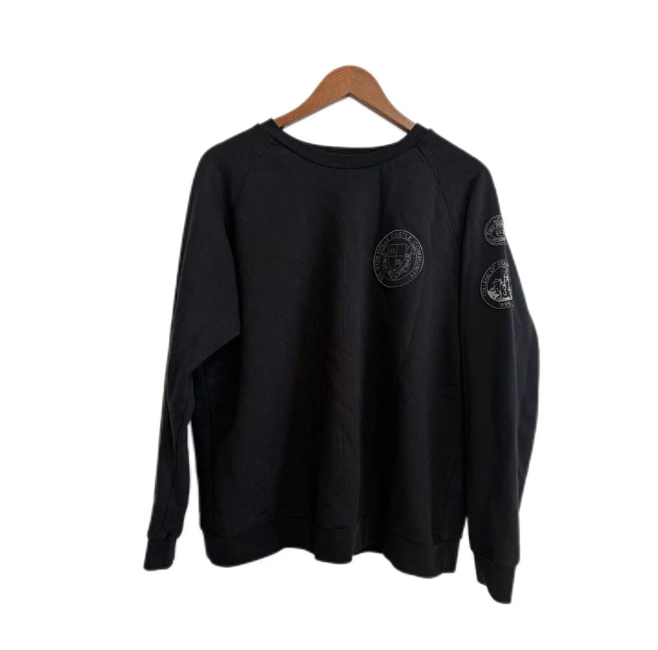 Raf simons fw2000 confusion patch hoodie