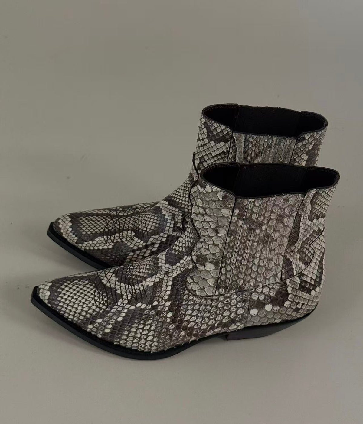 Celine 24SS Python Western Boots