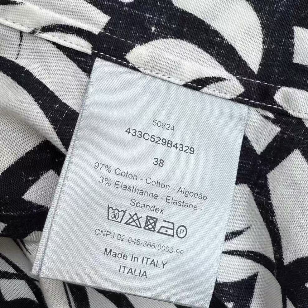 Dior Homme 18aw Tribal Shirt