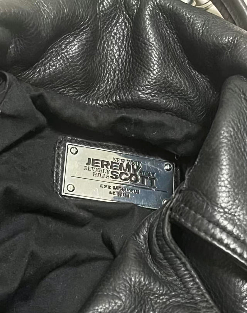 Jeremy Scott Biker Backpack