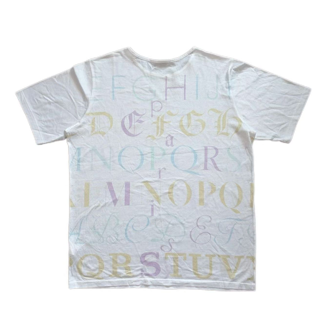 Hermes by Martin Margiela 90s Script Tee