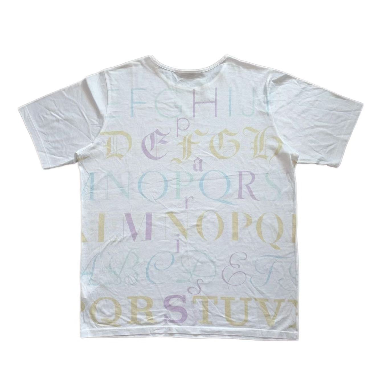 Hermes by Martin Margiela 90s Script Tee