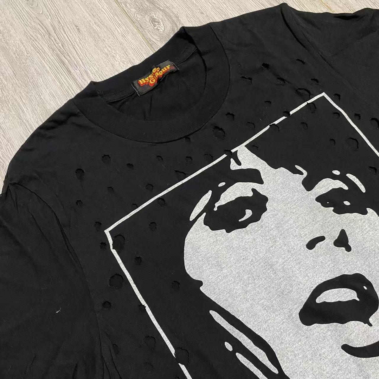 Hysteric Glamour Distressed Graphic Tee