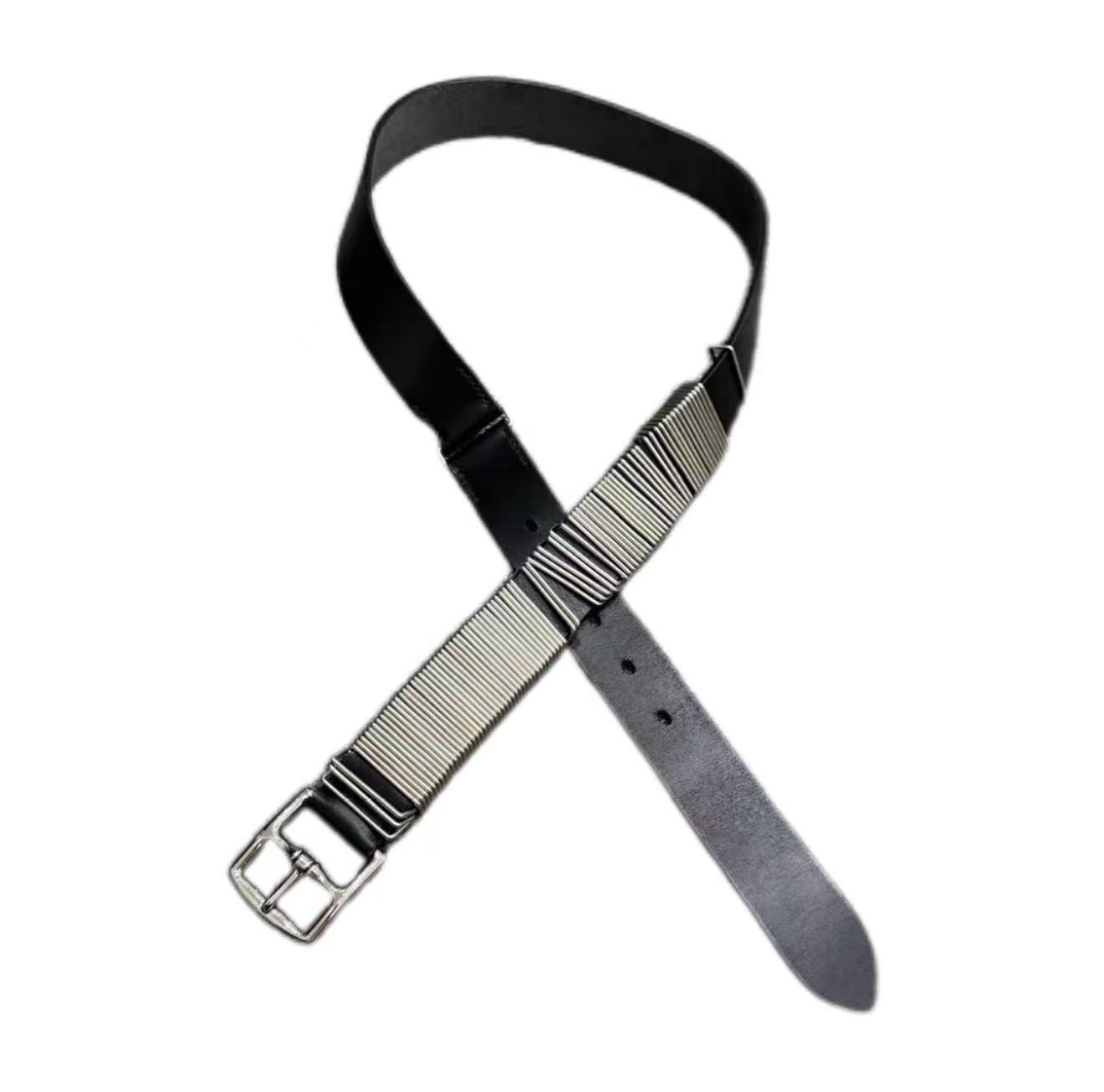 Hermes By Maison Margiela Coiled Spring Metal Belt
