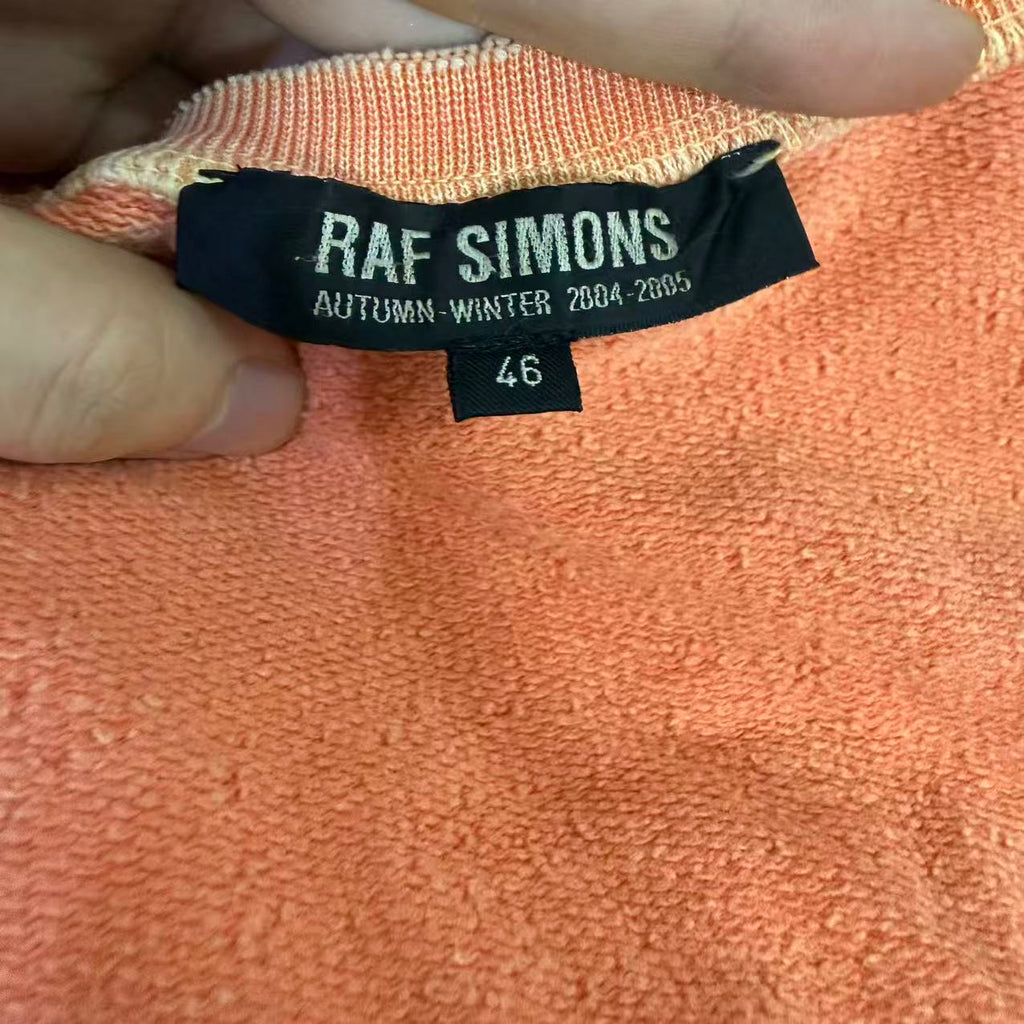 Raf Simons 04aw yinyang waves hoodie