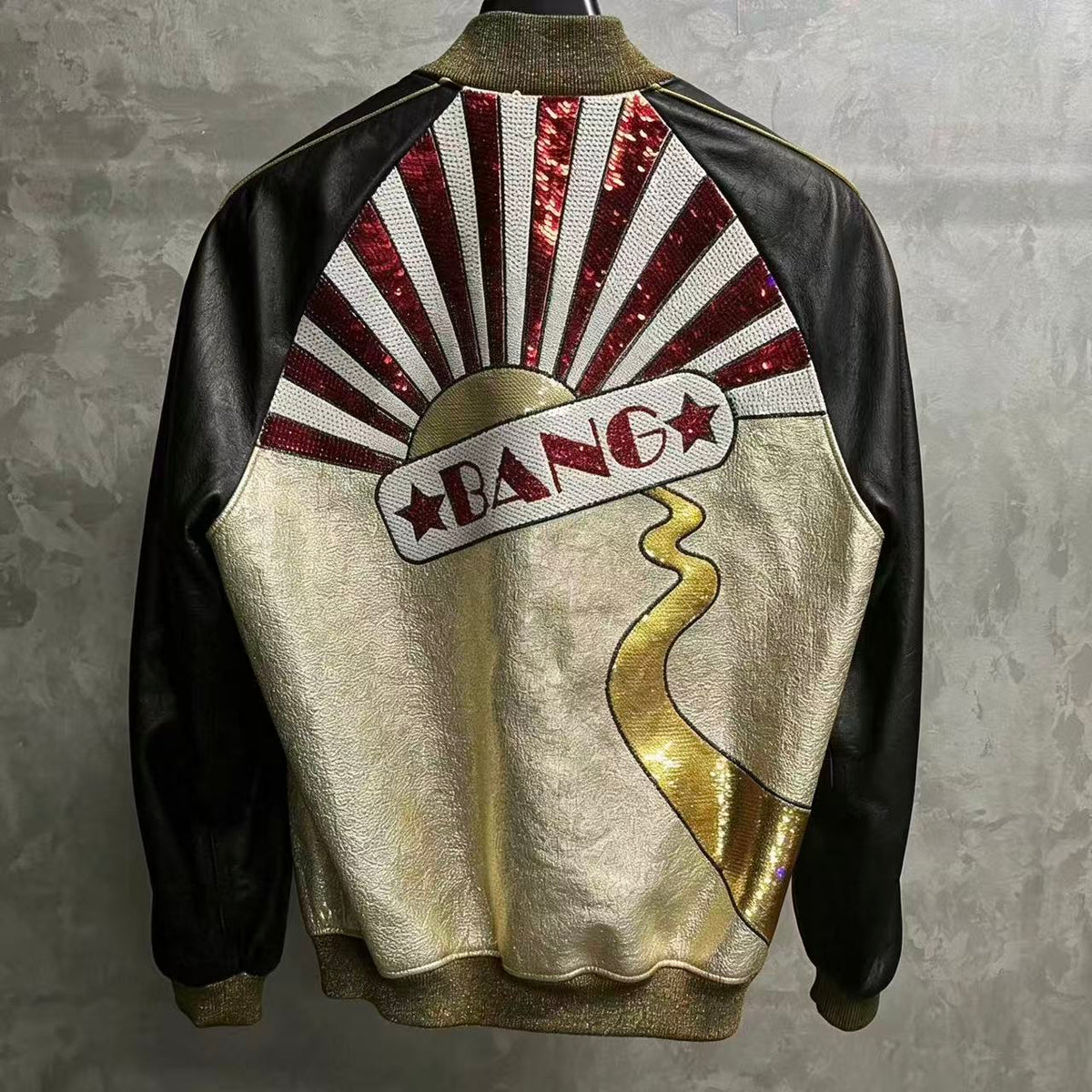 Saint Laurent 16SS BANG Lambskin Teddy Jacket