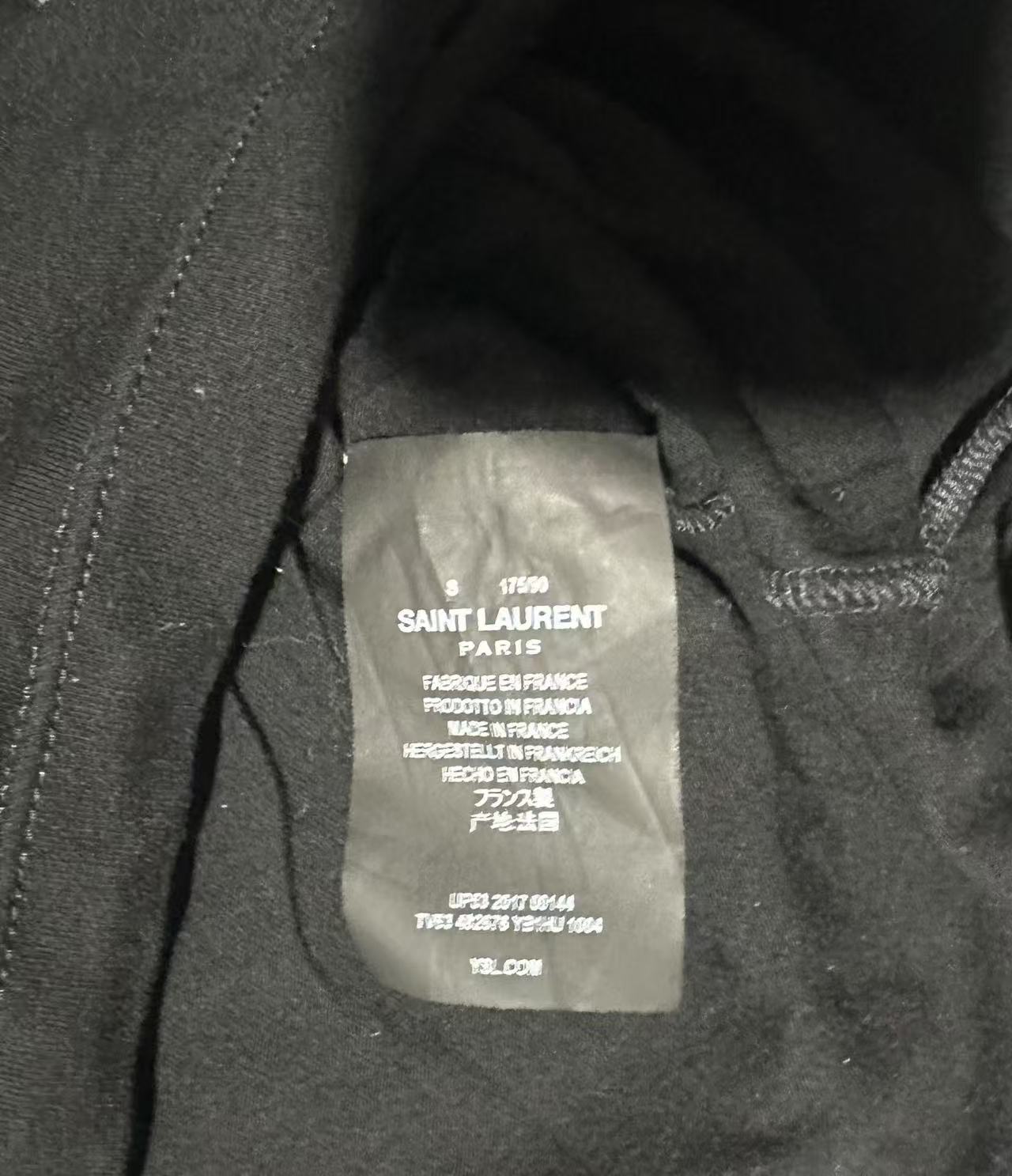 Saint Laurent 17SS No Smoking Tee