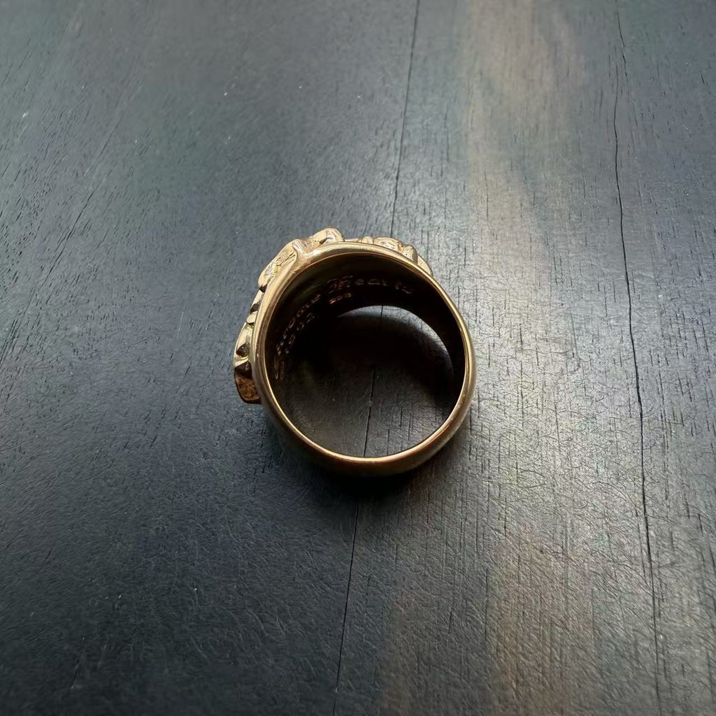 Chrome Hearts 22k Gold Keeper Ring