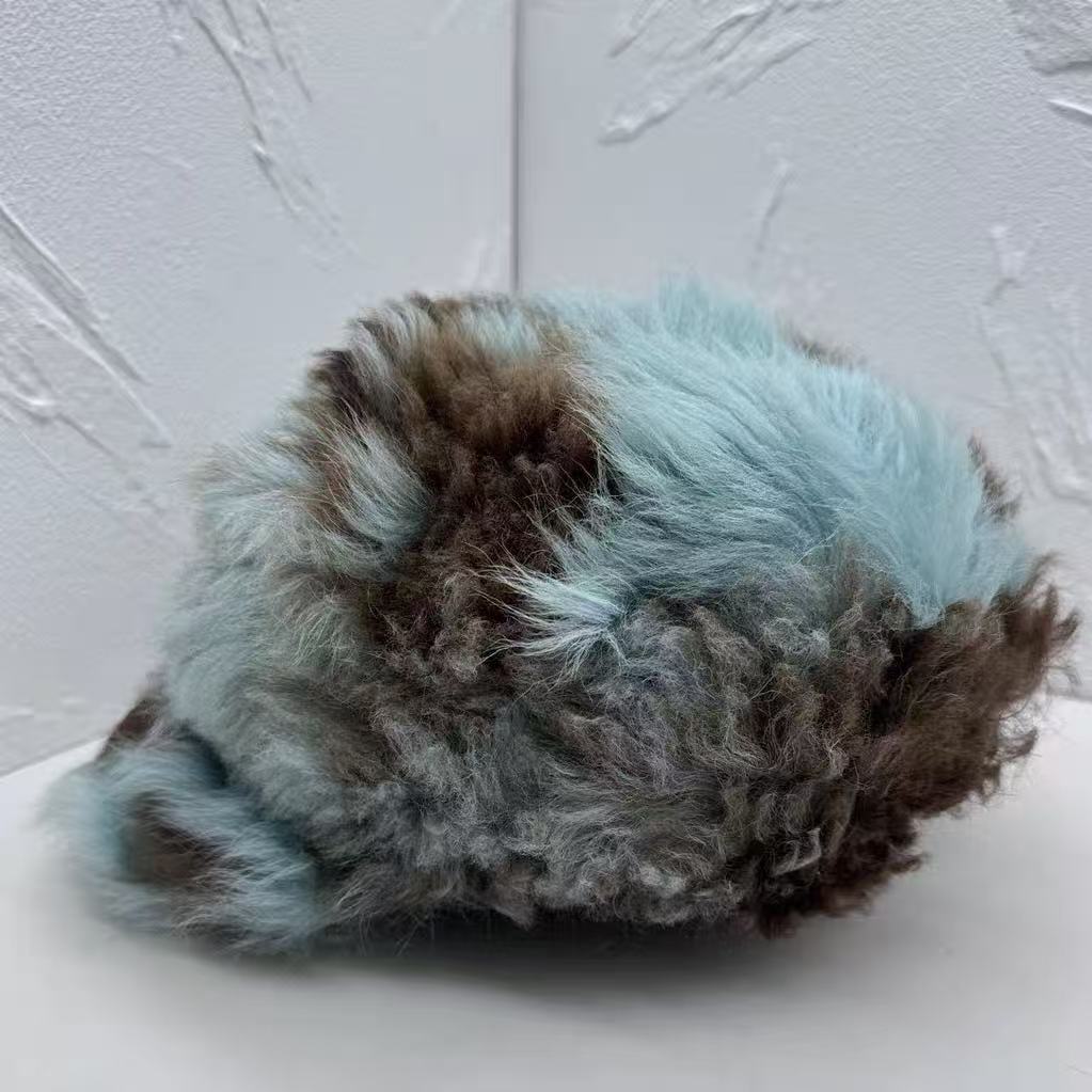 Prada Fur Baseball Cap