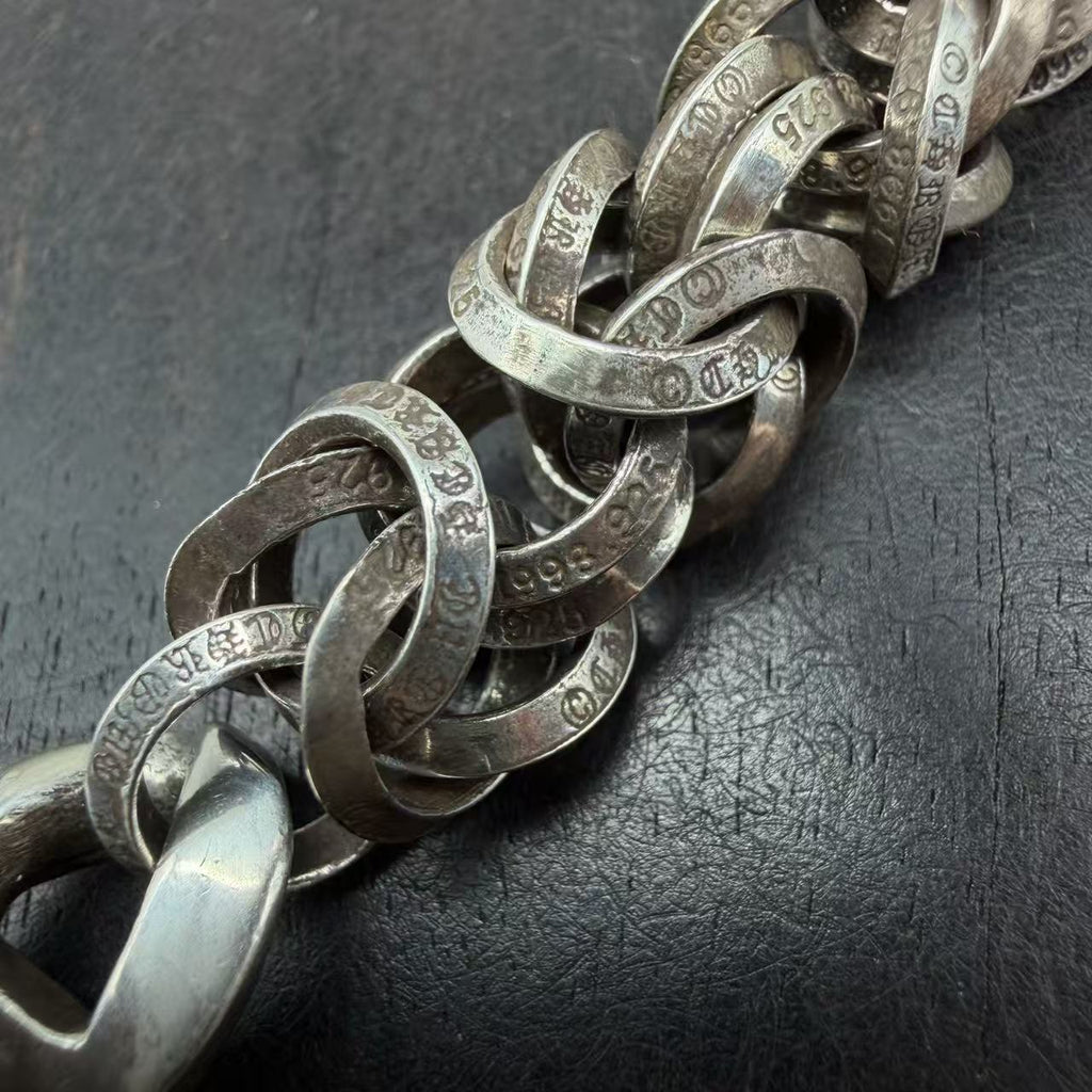 Chrome Hearts Double B Ring Bracelet