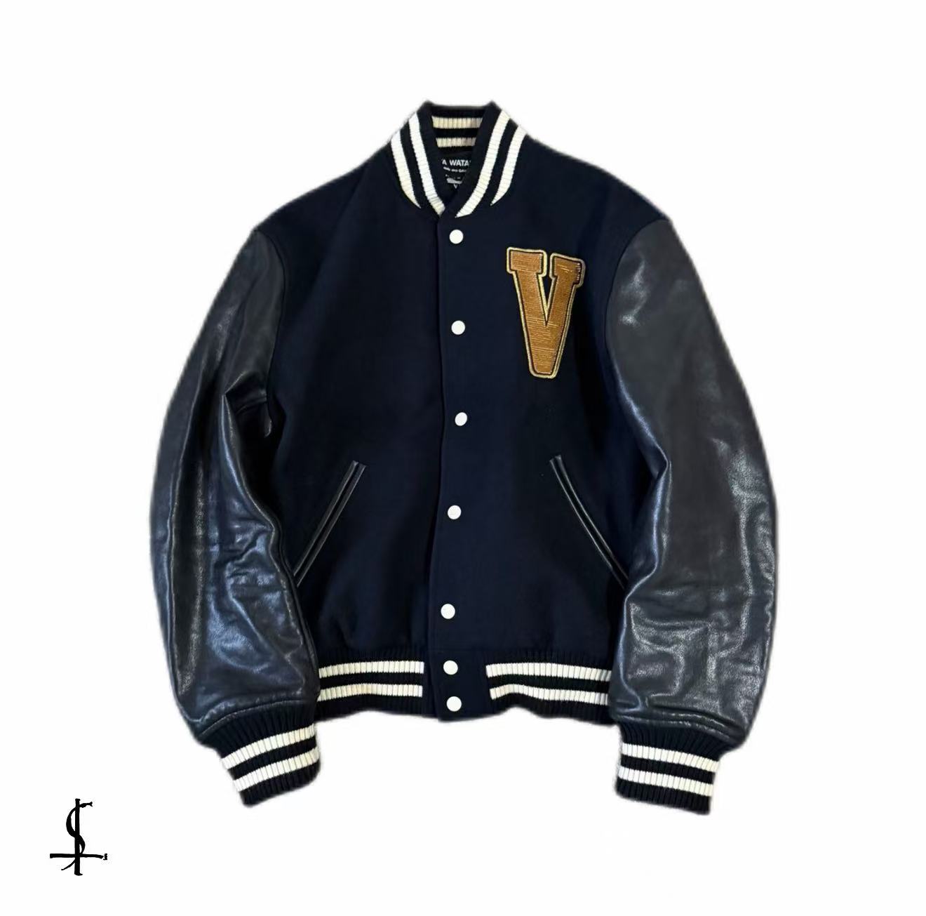 Junya Watanabe CDG Versace 21aw Varsity Jacket