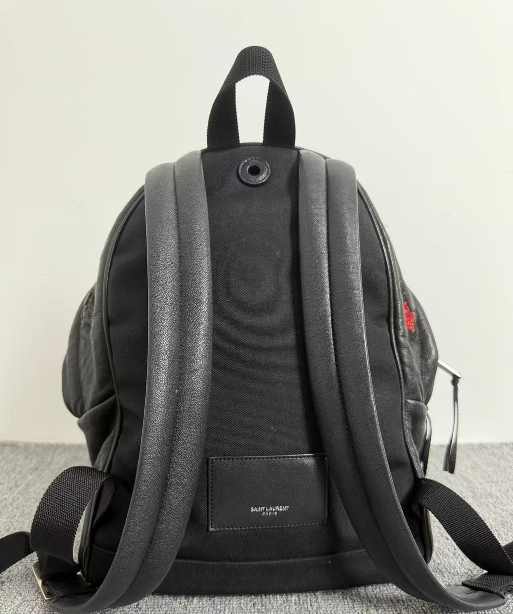 Saint Laurent Lambskin Star Backpack
