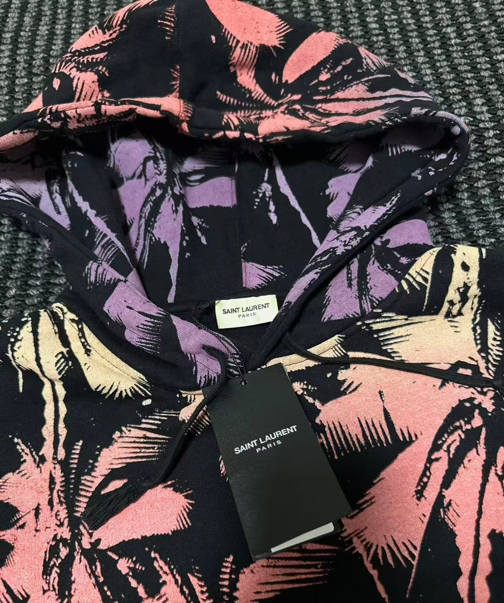 Saint Laurent 20SS Palm Tree Hoodie