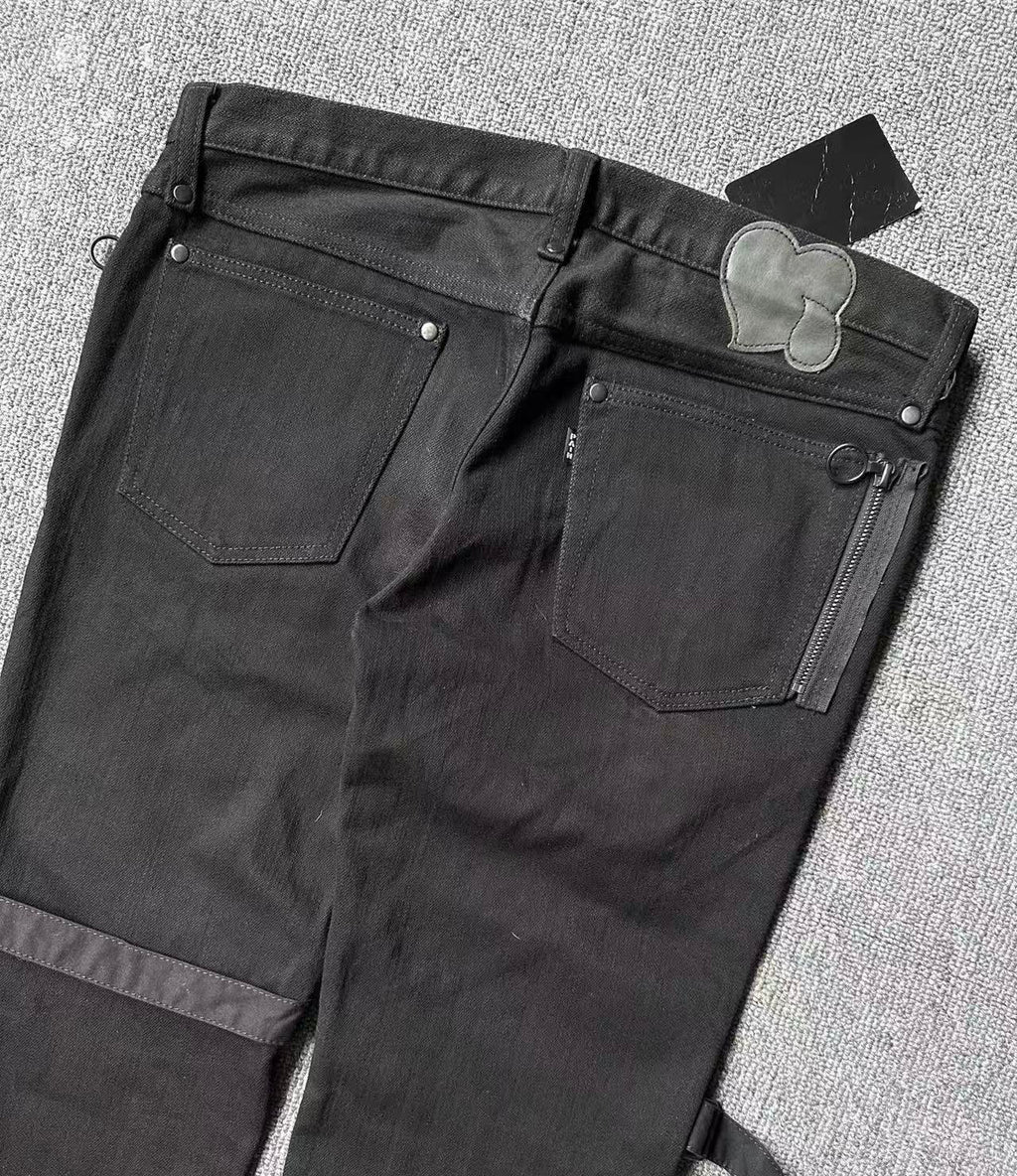 Number Nine 06ss Noir Strap Denim