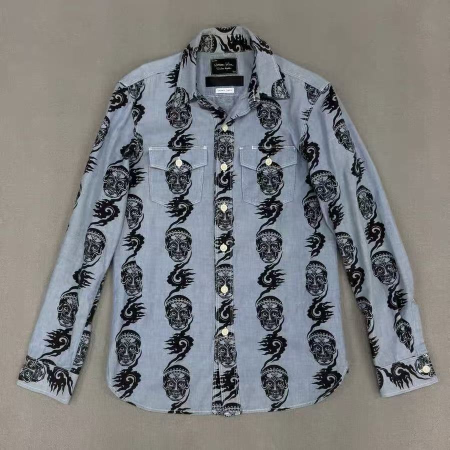 Number Nine 06AW Magical Design Skull Printed Shirt