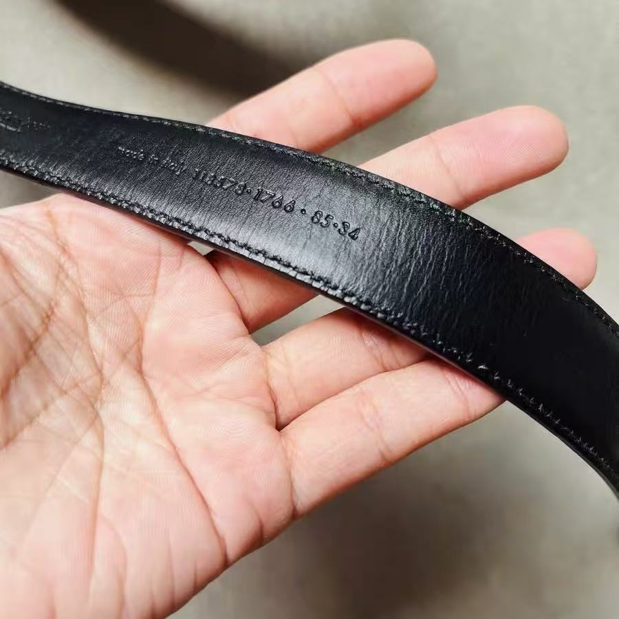 Yves Saint Laurent By Tom Ford Leather Belt