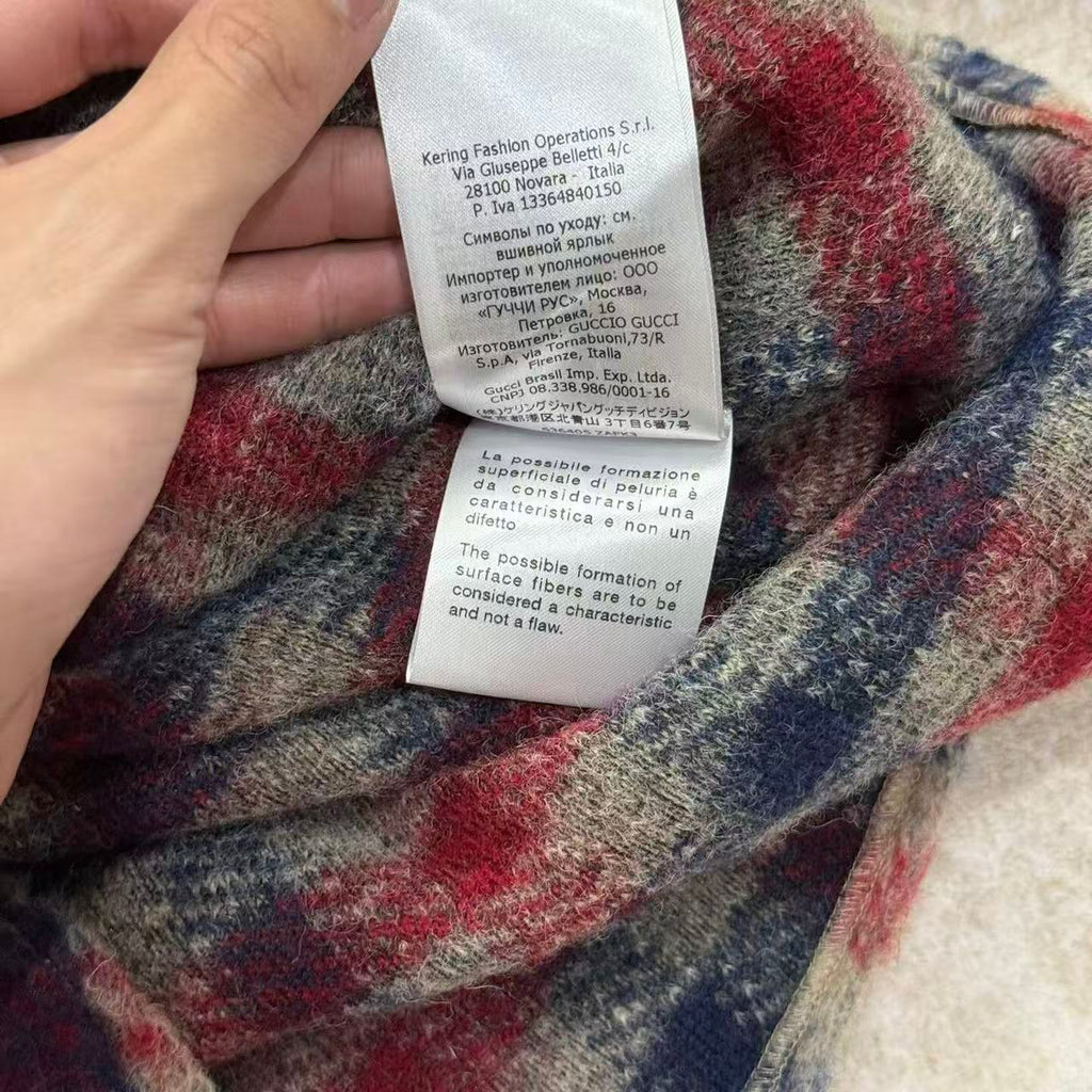 Gucci 20AW Mushrooms Wool Shirt