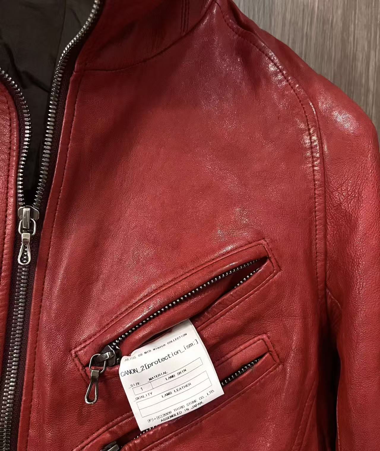 Julius_7 09AW Leather Jacket