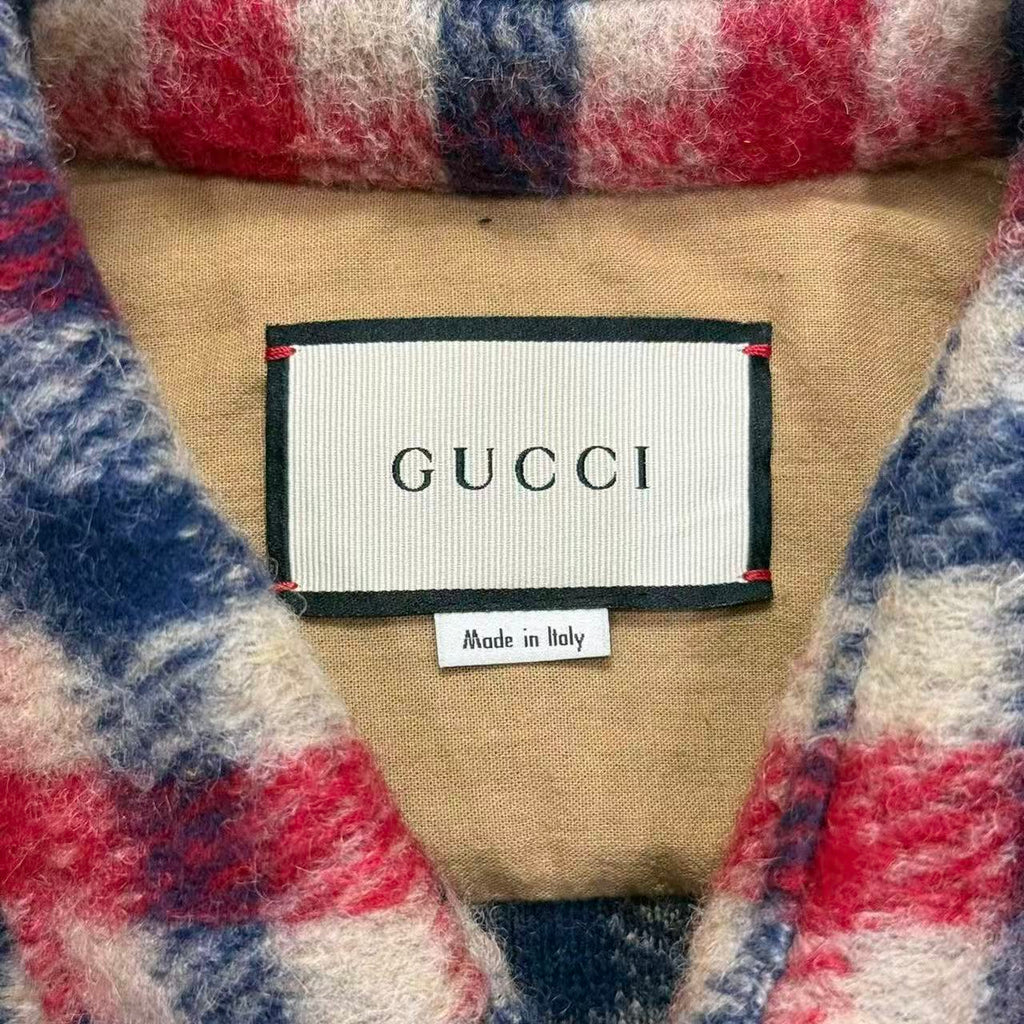 Gucci 20AW Mushrooms Wool Shirt