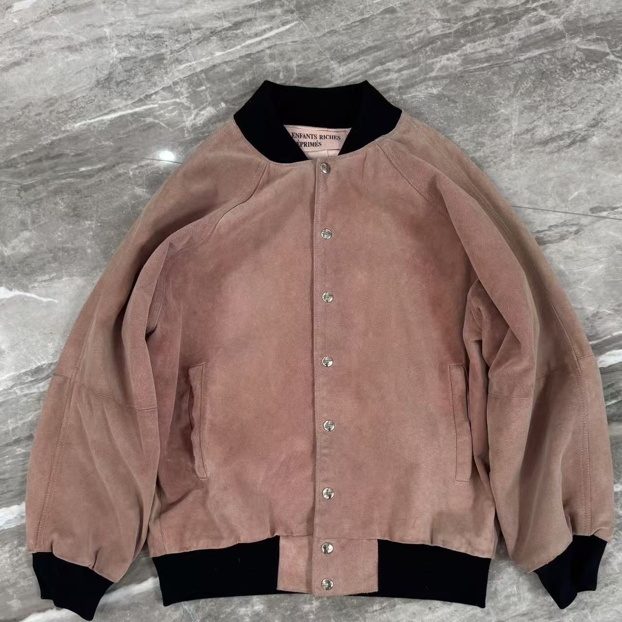 Enfants Riches Déprimés 18SS Nosebleed Choir Suede Jacket