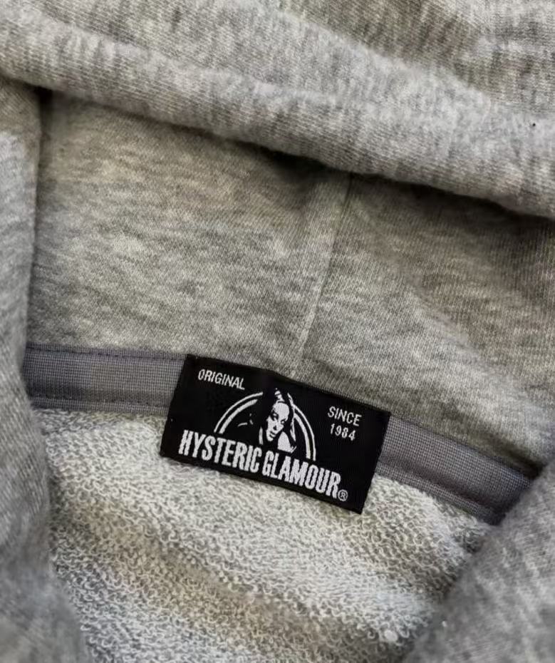 hysteric glamour vintage zip up hoodie