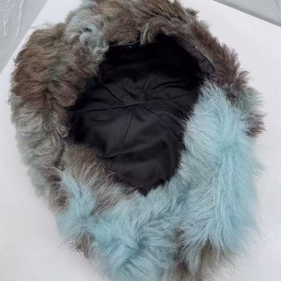 Prada Fur Baseball Cap