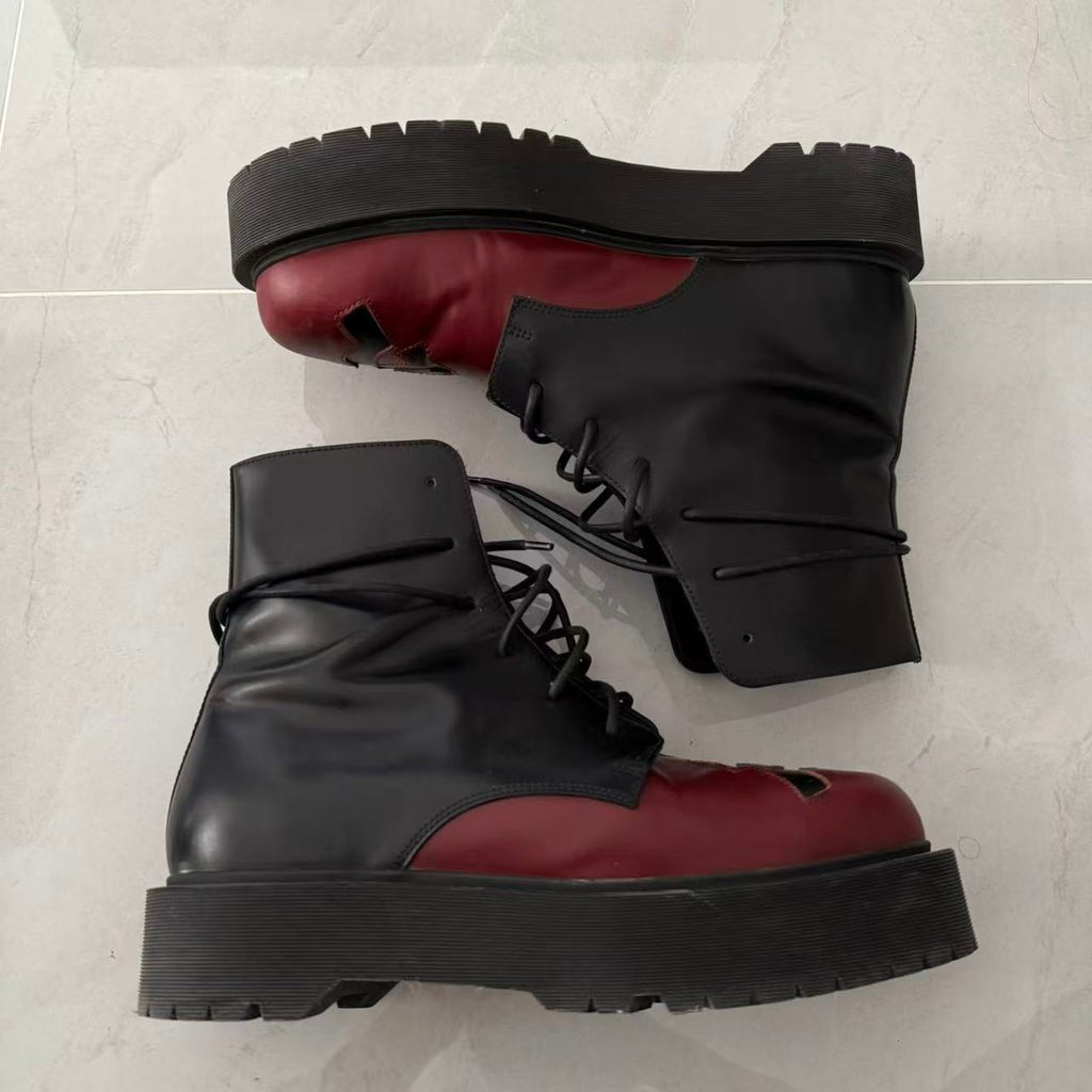 Enfants Riches Deprimes Hammer&Sickle Winona Lace Up Boot