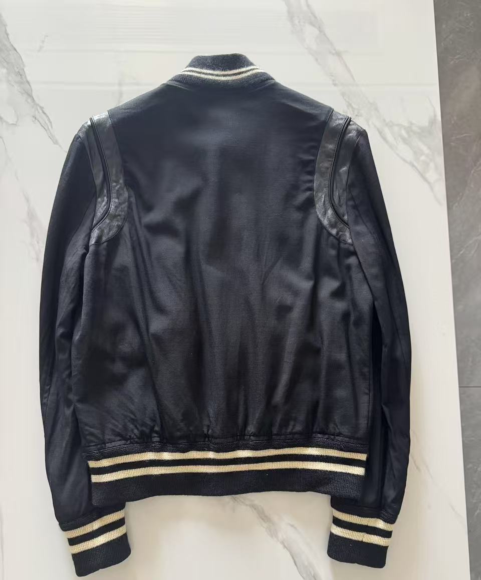 Saint Laurent 14fw Teddy Varsity Jacket