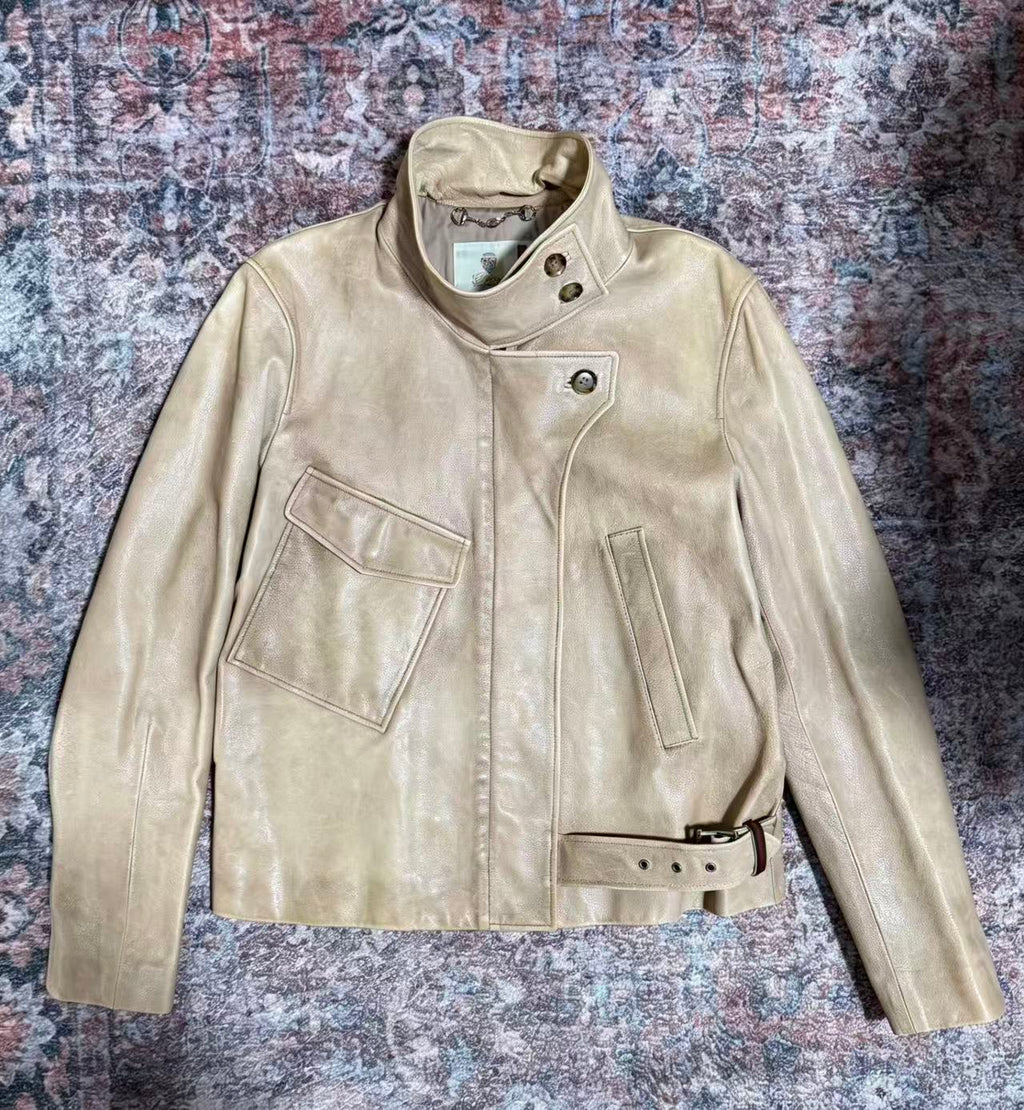 Gucci by Tom Ford Leather Jacket