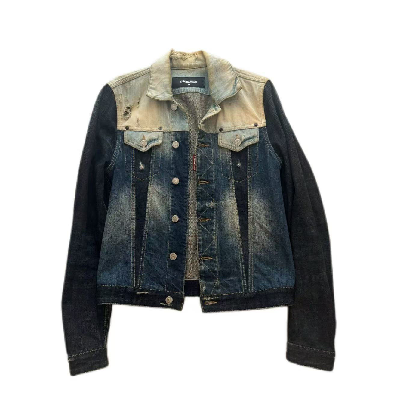 Dsquared2 Panelled Denim Jacket