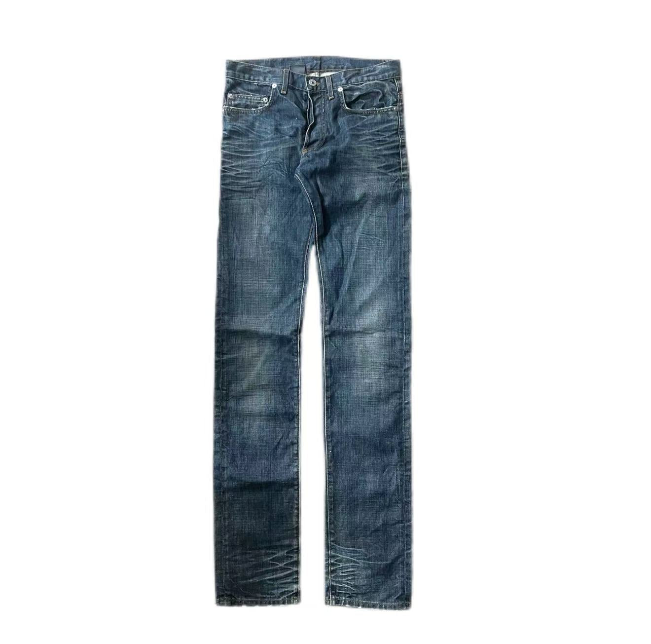 Dior Homme 08AW Washed Jeans