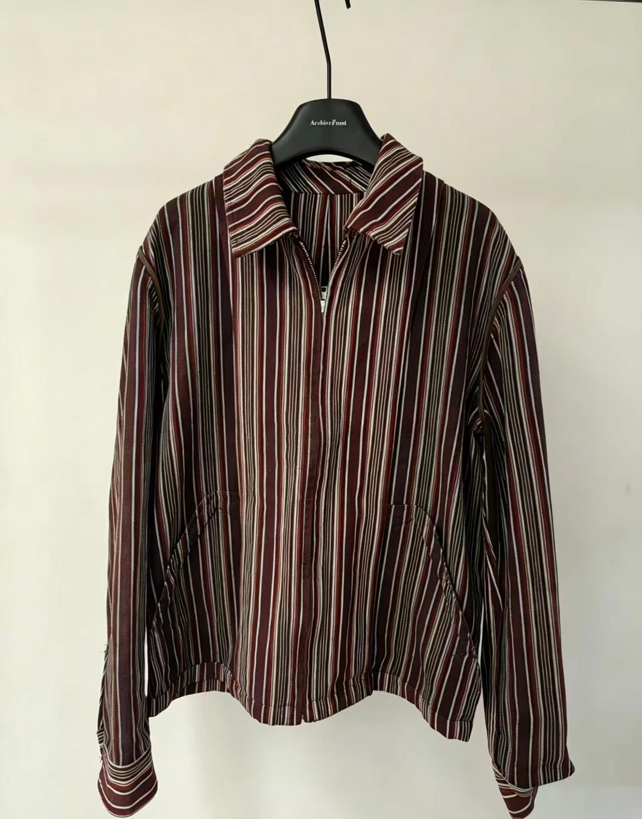 Comme Des Garçons Homme 02AW Cuba Printed Blazer
