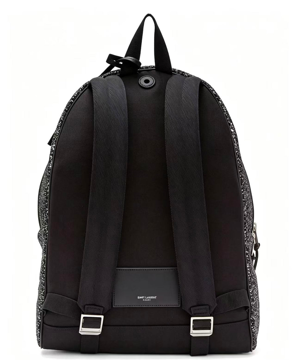 Saint Laurent City Glitter Backpack
