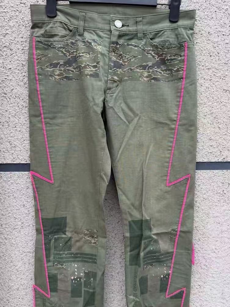 Undercover 01SS Lightning Camo Pants