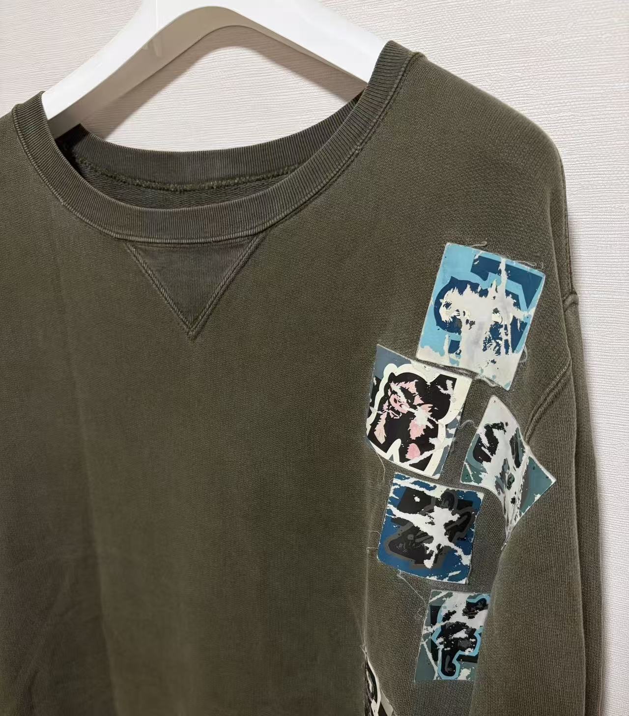 Undercover 02ss Haze Patchwork Sweatshirt
