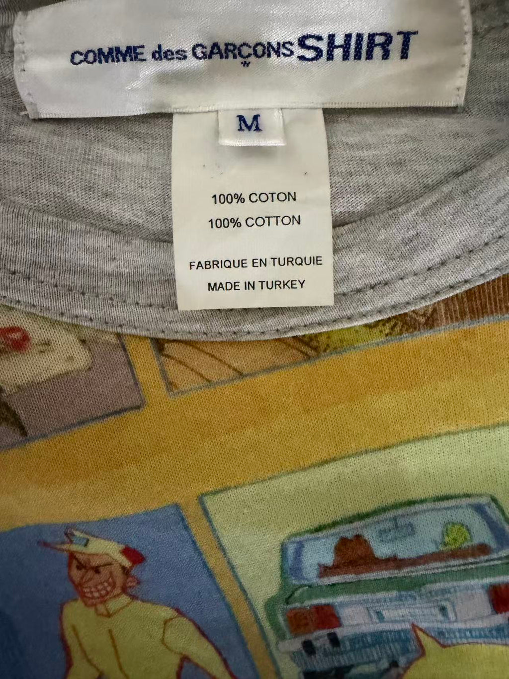 comme des garcons  2011ss haruo kobayashi tee