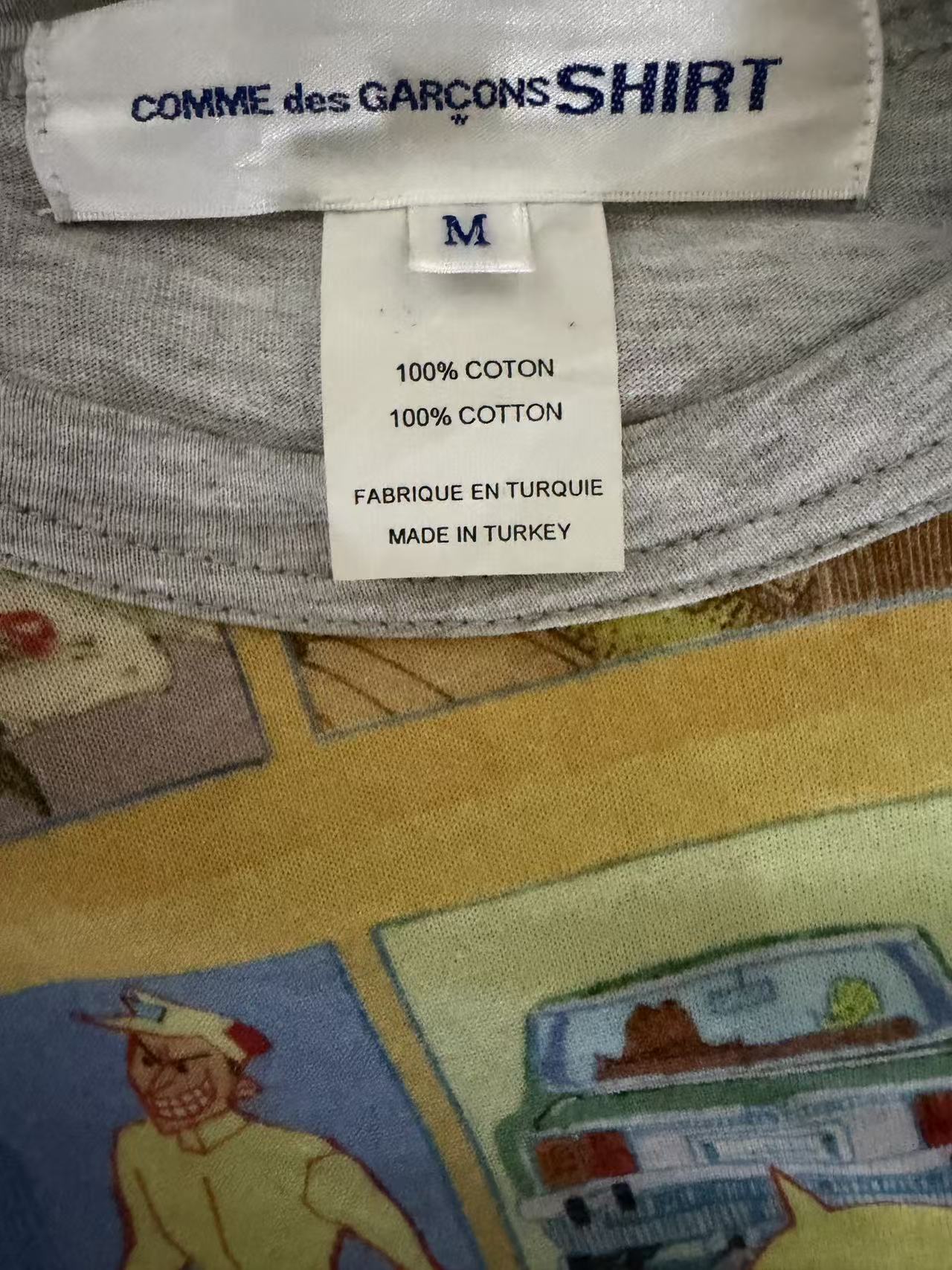 comme des garcons  2011ss haruo kobayashi tee