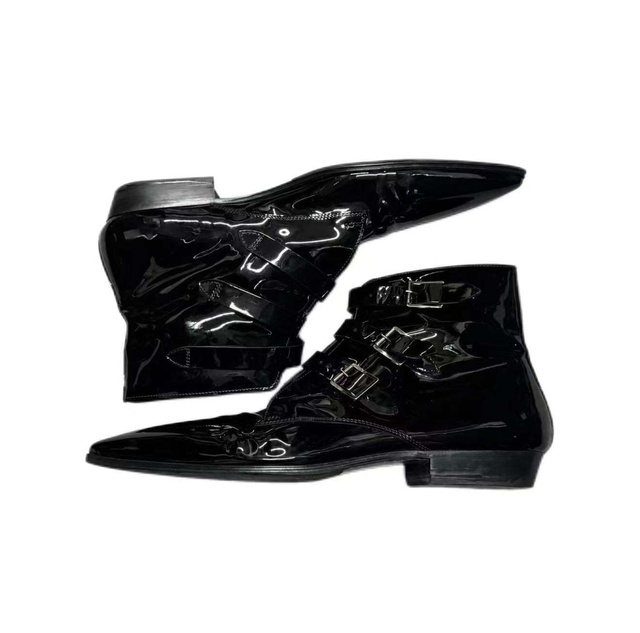 Saint Laurent 22ss Stan Buckle Boots