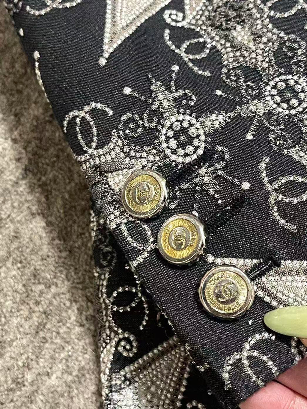 Chanel 2006 Star Jacquard Blazer