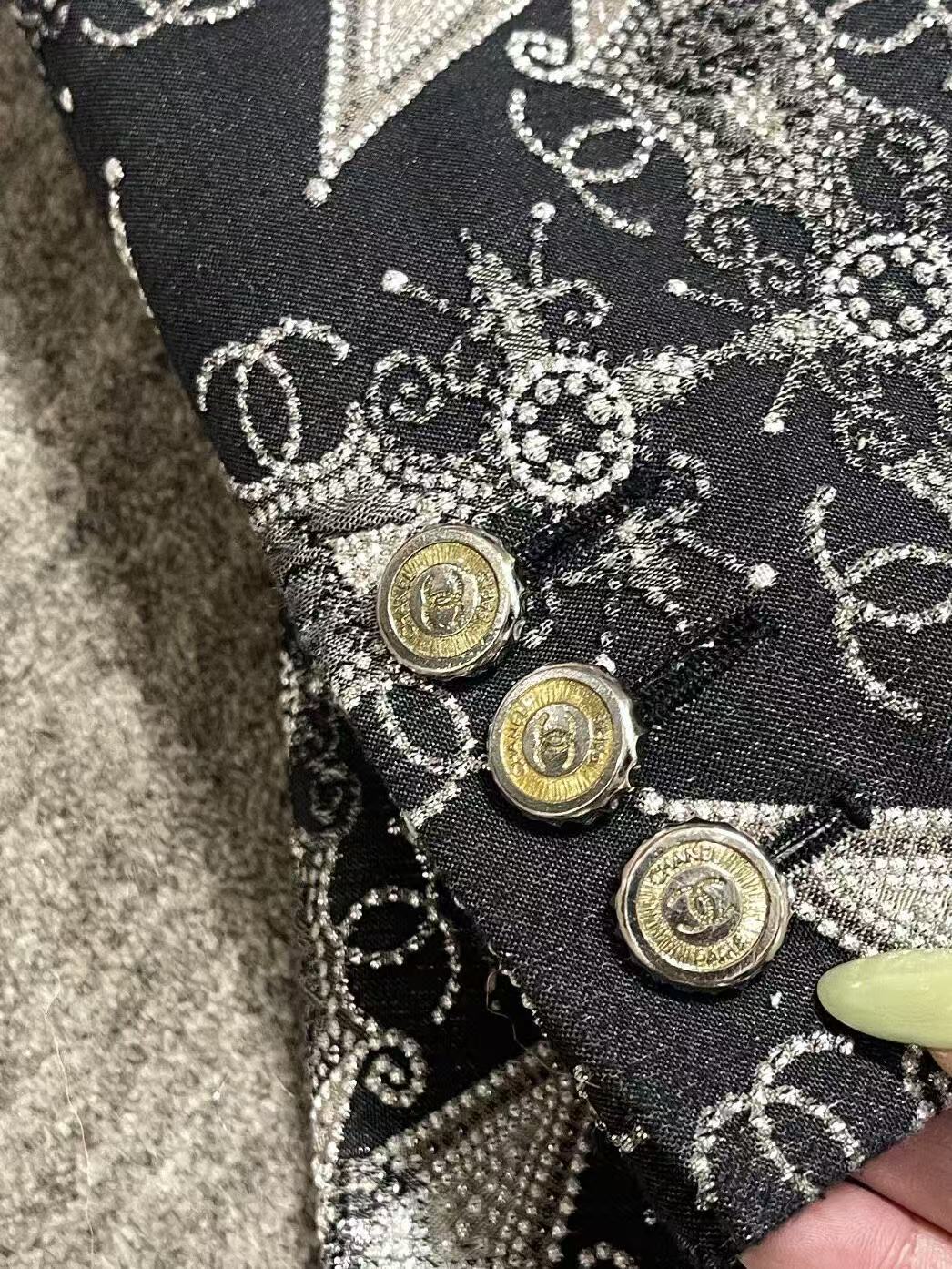 Chanel 2006 Star Jacquard Blazer