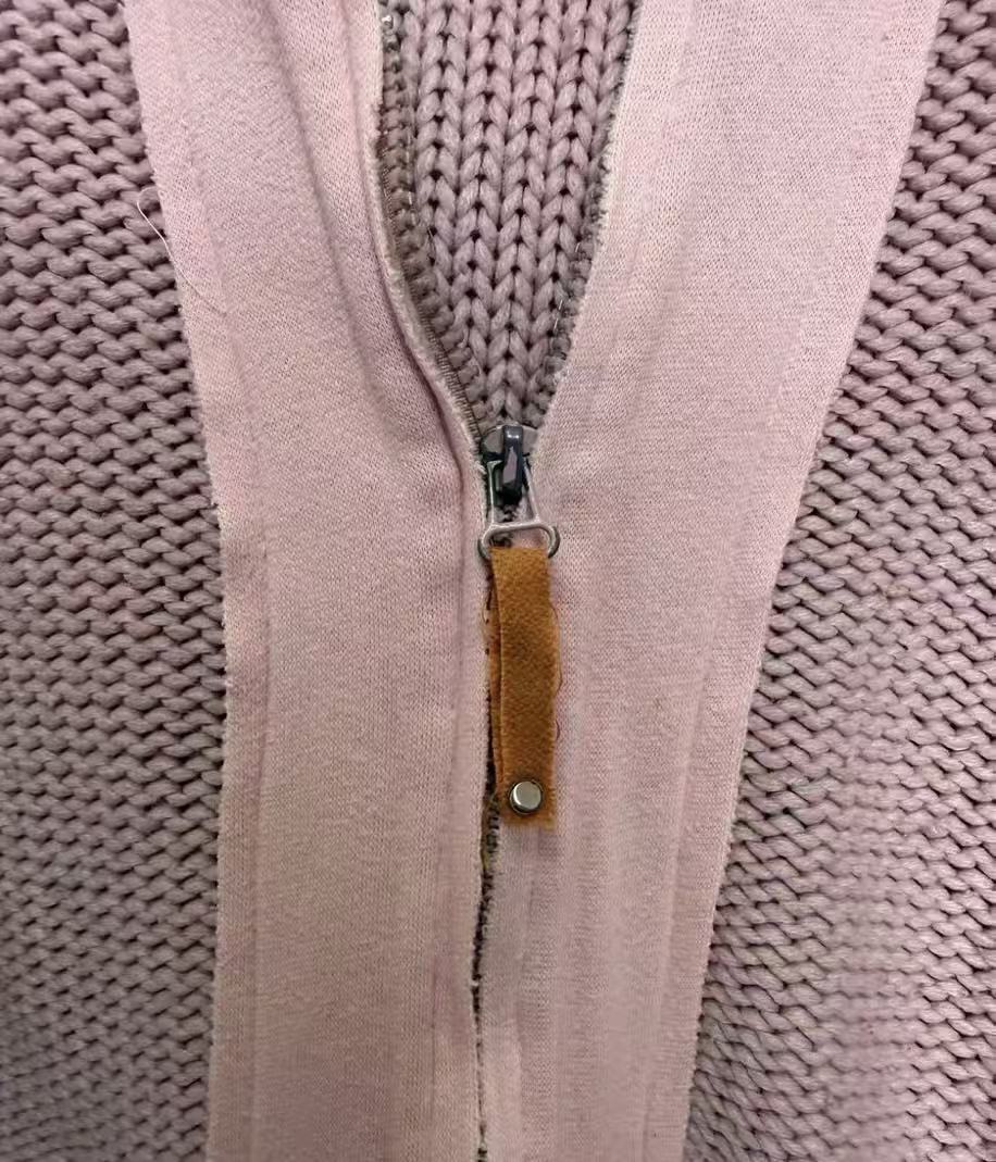 PRADA Knitted Zipper hoodie