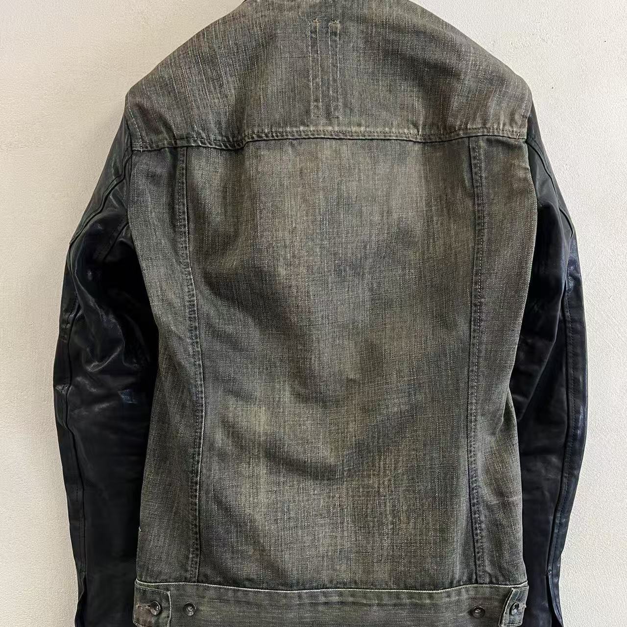 Rick Owens 13AW PLINTH Mineral Wash Denim Jacket