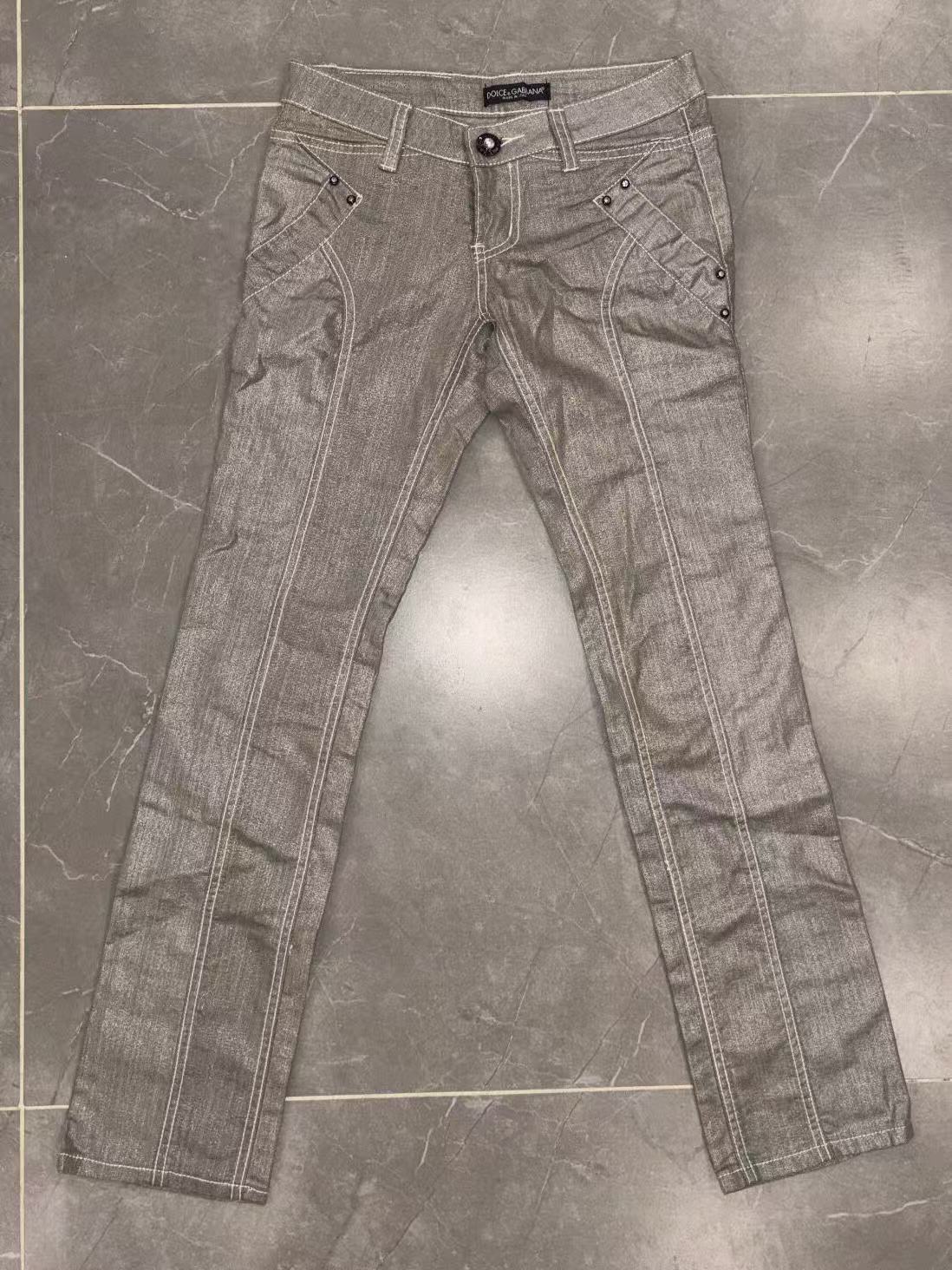 Dolce&Gabbana 00s Coated Jeans