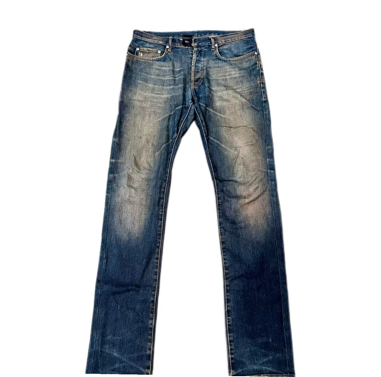 Dior Homme 04 Mud Wash Jeans